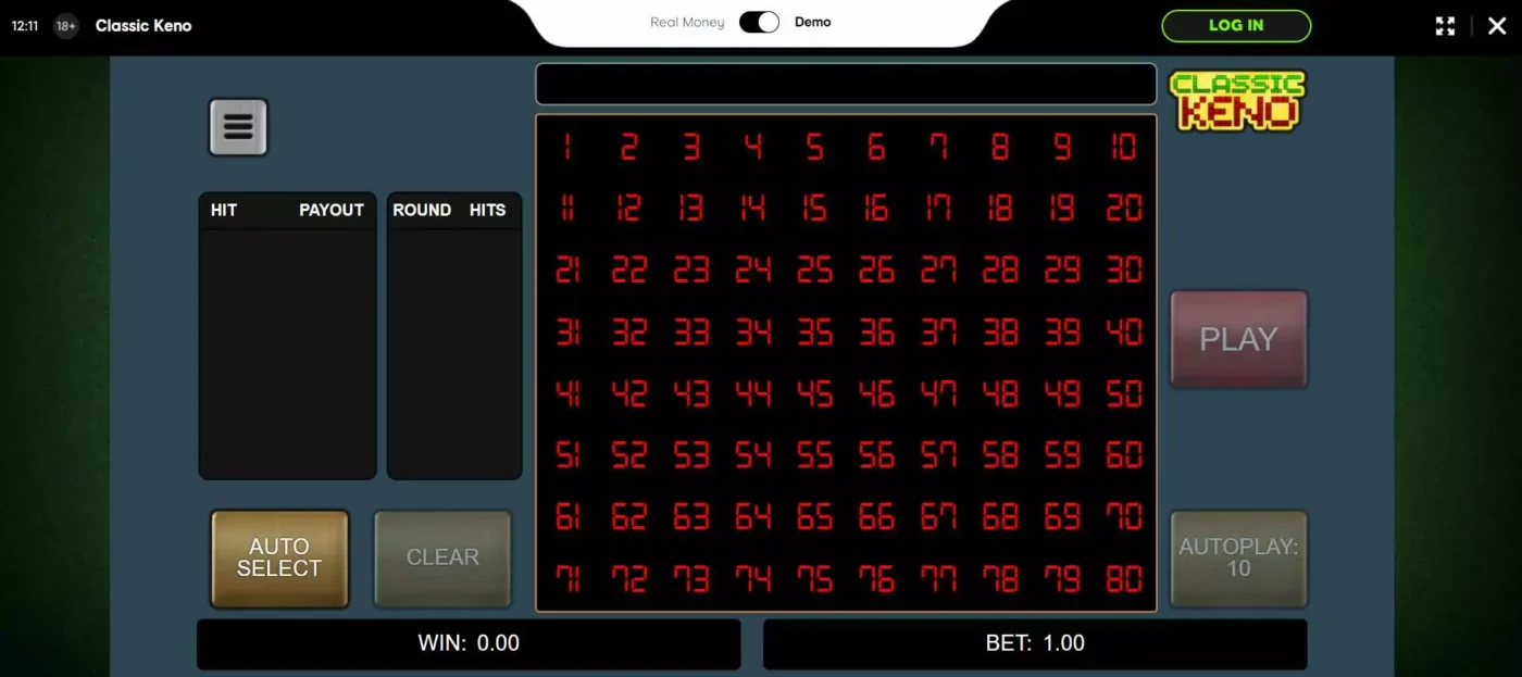 Tham gia chơi Keno Qh88 đơn giản với vài thao tác
